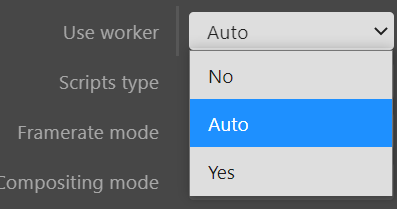 Worker mode