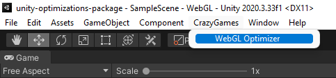 Menu option